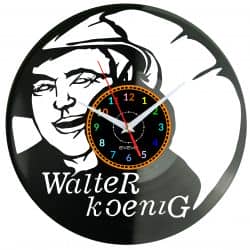 Walter Koenig Zegar Ścienny Płyta Winylowa Nowoczesny Dekoracyjny Na Prezent Urodziny