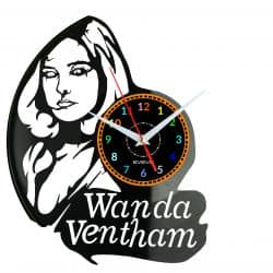 Wanda Ventham Zegar Ścienny Płyta Winylowa Nowoczesny Dekoracyjny Na Prezent Urodziny