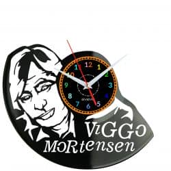 Viggo Mortensen Zegar Ścienny Płyta Winylowa Nowoczesny Dekoracyjny Na Prezent Urodziny