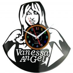 Vanessa Angel Zegar Ścienny Płyta Winylowa Nowoczesny Dekoracyjny Na Prezent Urodziny