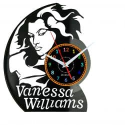Vanessa Williams Zegar Ścienny Płyta Winylowa Nowoczesny Dekoracyjny Na Prezent Urodziny