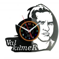 Val Kilmer Zegar Ścienny Płyta Winylowa Nowoczesny Dekoracyjny Na Prezent Urodziny