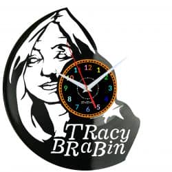 Tracy Brabin Zegar Ścienny Płyta Winylowa Nowoczesny Dekoracyjny Na Prezent Urodziny