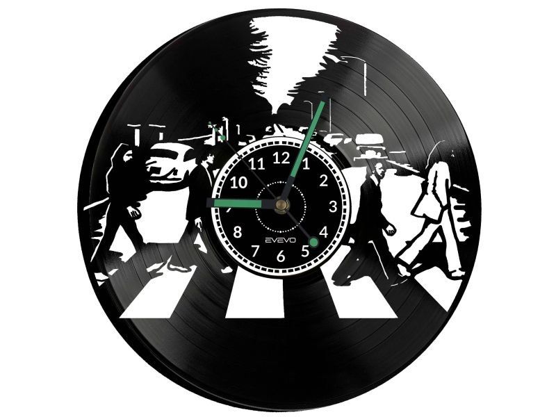THE BEATLES ZEGAR ŚCIENNY WYJATKOWY POMYSŁ NA PREZENT URODZINY UPOMINEK DLA NIEJ DLA NIEGO EVEVO.PL EVEVO W0134