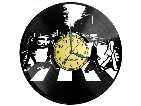 THE BEATLES ZEGAR ŚCIENNY WYJATKOWY POMYSŁ NA PREZENT URODZINY UPOMINEK DLA NIEJ DLA NIEGO EVEVO.PL EVEVO W0134