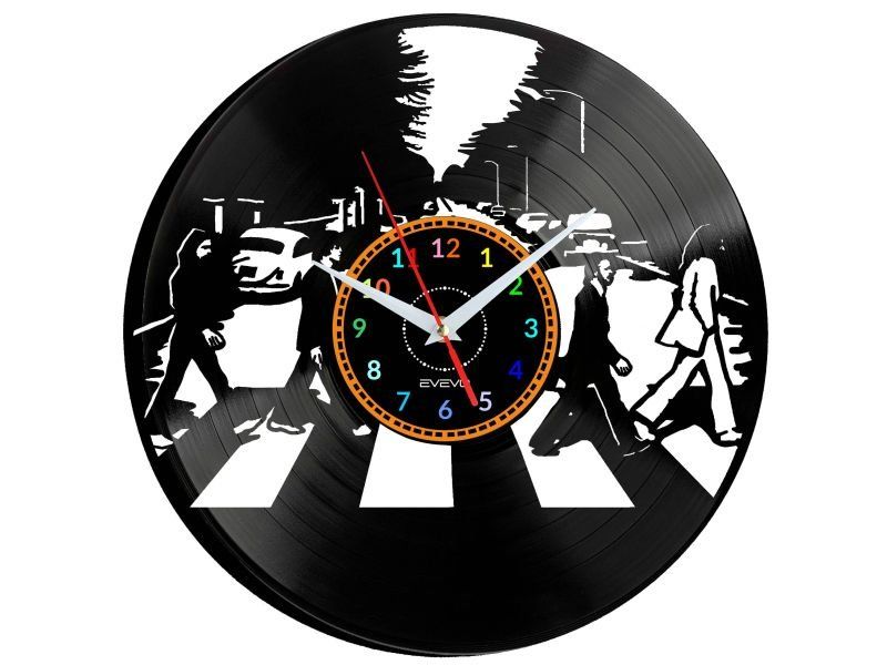 THE BEATLES ZEGAR ŚCIENNY WYJATKOWY POMYSŁ NA PREZENT URODZINY UPOMINEK DLA NIEJ DLA NIEGO EVEVO.PL EVEVO W0134