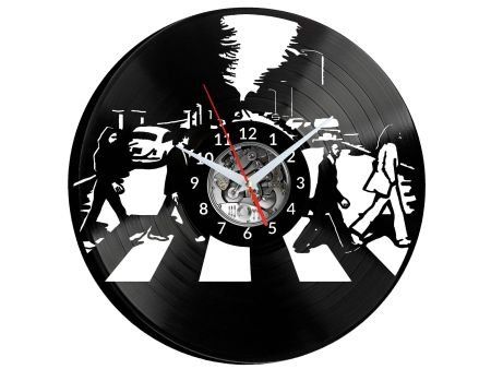 THE BEATLES ZEGAR ŚCIENNY WYJATKOWY POMYSŁ NA PREZENT URODZINY UPOMINEK DLA NIEJ DLA NIEGO EVEVO.PL EVEVO W0134