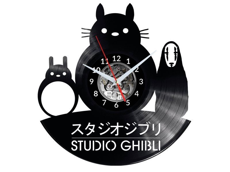 GHIBLI STUDIO ZEGAR ŚCIENNY google