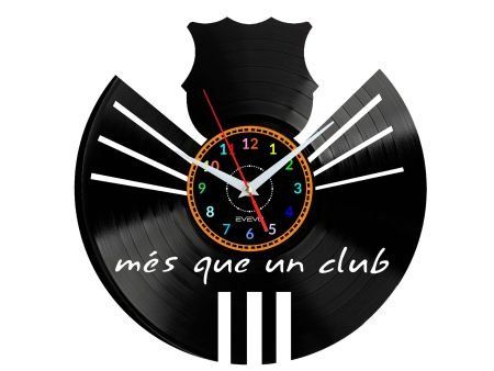 FC BARCELONA ZEGAR ŚCIENNY WYJATKOWY POMYSŁ NA PREZENT URODZINY UPOMINEK DLA NIEJ DLA NIEGO EVEVO.PL EVEVO W0145