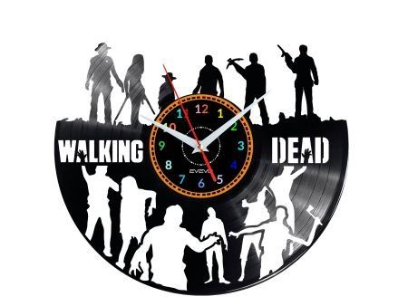 WALKING DEAD ŻYWE TRUPY ZEGAR ŚCIENNY WYJATKOWY POMYSŁ NA PREZENT URODZINY UPOMINEK DLA NIEJ DLA NIEGO EVEVO.PL EVEVO W0152