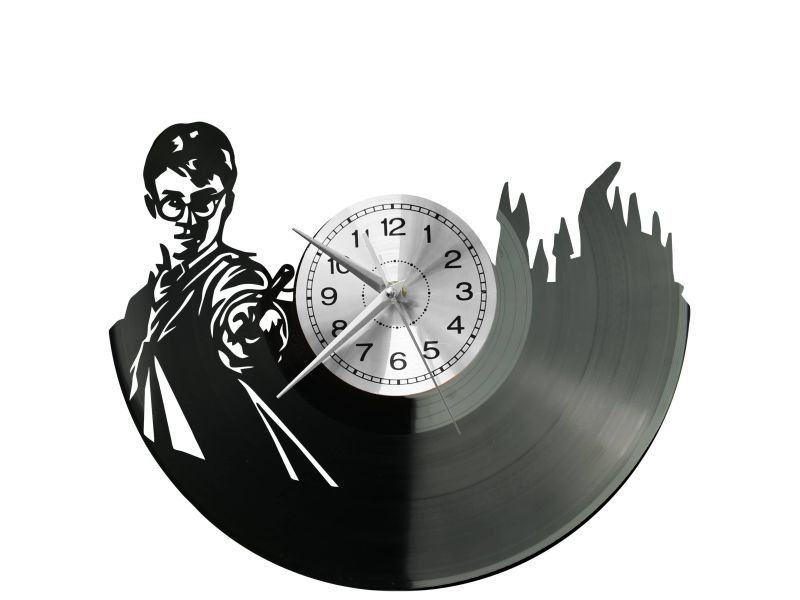 Mały Czarodziej ZEGAR ŚCIENNY PŁYTA WINYLOWA VINYL EVEVO.PL W0169