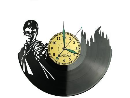 Mały Czarodziej ZEGAR ŚCIENNY PŁYTA WINYLOWA VINYL EVEVO.PL W0169