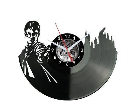 Mały Czarodziej ZEGAR ŚCIENNY PŁYTA WINYLOWA VINYL EVEVO.PL W0169
