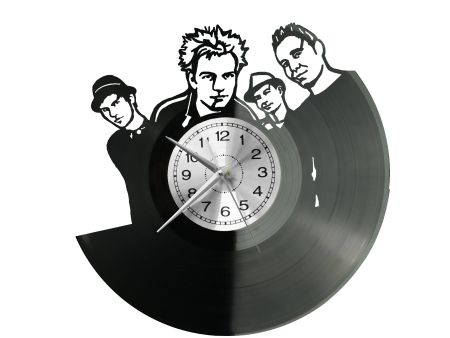 SUM 41 ZEGAR ŚCIENNY DEKORACYJNY NOWOCZESNY PŁYTA WINYLOWA WINYL NA PREZENT EVEVO.PL W0180