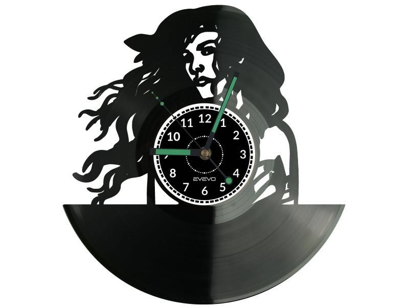 WONDER WOMAN ZEGAR ŚCIENNY PŁYTA WINYLOWA PREZENT UPOMINEK URODZINY EVEVO EVEVO.PL W0184