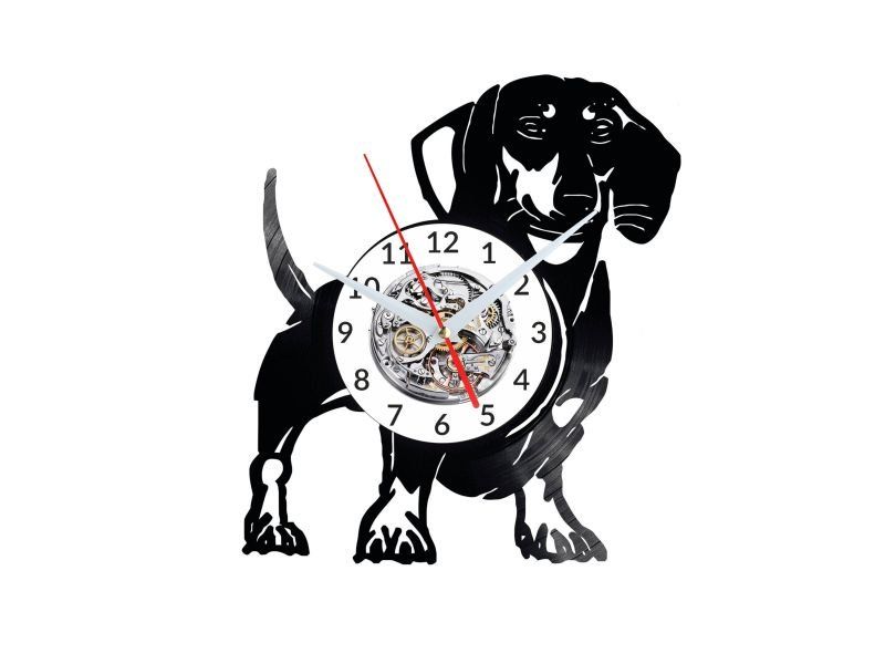 JAMNIK ZEGAR ŚCIENNY DEKORACYJNY NOWOCZESNY PŁYTA WINYLOWA WINYL NA PREZENT EVEVO EVEVO.PL W0256