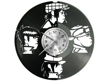 Zespól Rockowy ZEGAR ŚCIENNY DEKORACYJNY NOWOCZESNY PŁYTA WINYLOWA WINYL NA PREZENT EVEVO EVEVO.PL W0258