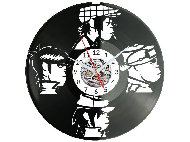 AC\DC ZEGAR ŚCIENNY DEKORACYJNY NOWOCZESNY PŁYTA WINYLOWA WINYL NA PREZENT EVEVO EVEVO.PL W0258