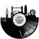 London Zegar Ścienny Płyta Winylowa Nowoczesny Dekoracyjny Na Prezent Urodziny