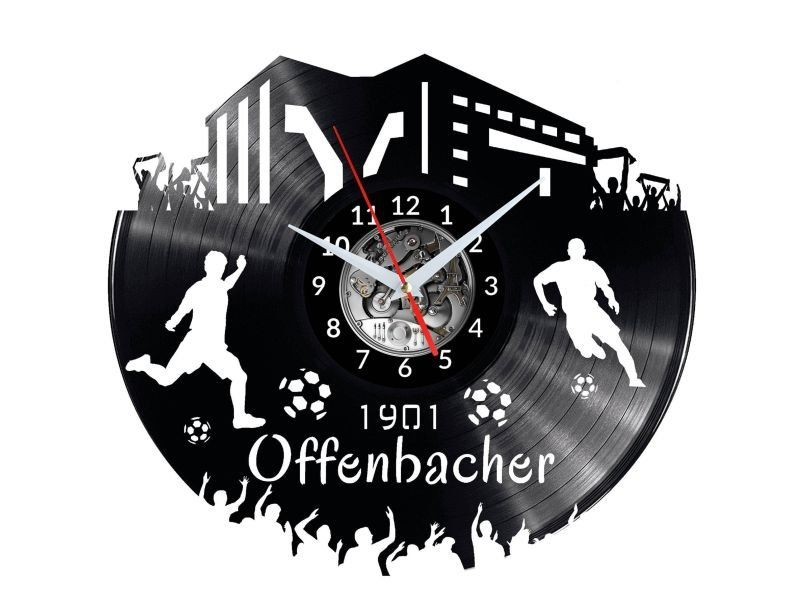 OFFENBACH ZEGAR ŚCIENNY DEKORACYJNY NOWOCZESNY PŁYTA WINYLOWA WINYL NA PREZENT EVEVO EVEVO.PL W0560