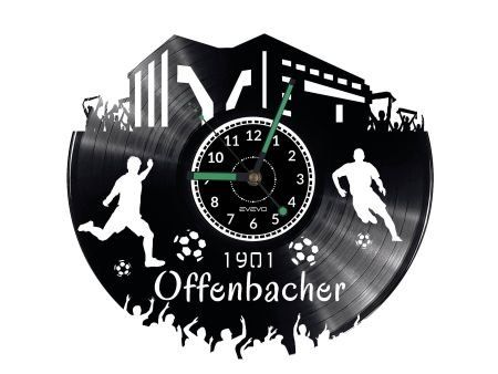 OFFENBACH ZEGAR ŚCIENNY DEKORACYJNY NOWOCZESNY PŁYTA WINYLOWA WINYL NA PREZENT EVEVO EVEVO.PL W0560