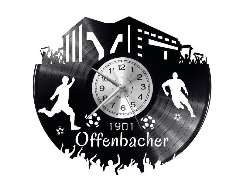 OFFENBACH ZEGAR ŚCIENNY DEKORACYJNY NOWOCZESNY PŁYTA WINYLOWA WINYL NA PREZENT EVEVO EVEVO.PL W0560