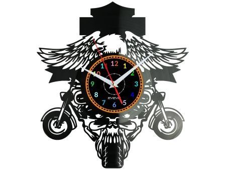 Harley Motor Zegar Ścienny Dekoracyjny Na Prezent Dla Nie Dla Niego