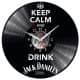 Jack Daniels Zegar Ścienny Płyta Winylowa Nowoczesny Dekoracyjny Na Prezent Urodziny