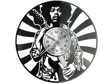 Jimi Hendrix Zegar Ścienny Płyta Winylowa Nowoczesny Dekoracyjny Na Prezent Urodziny