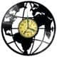 Mapa Świata Zegar Ścienny Płyta Winylowa Nowoczesny Dekoracyjny Na Prezent Urodziny