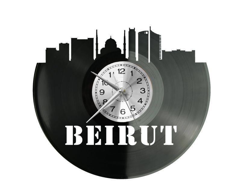 Bejurt ZEGAR ŚCIENNY DEKORACYJNY NOWOCZESNY PŁYTA WINYLOWA WINYL NA PREZENT EVEVO EVEVO.PL W0731