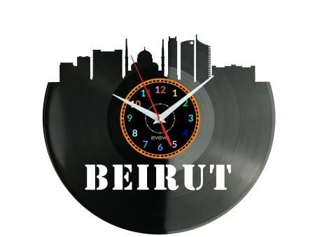 Bejurt ZEGAR ŚCIENNY DEKORACYJNY NOWOCZESNY PŁYTA WINYLOWA WINYL NA PREZENT EVEVO EVEVO.PL W0731