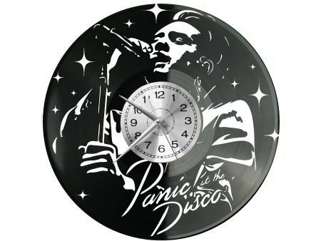 Panic! at The Disco ZEGAR ŚCIENNY DEKORACYJNY NOWOCZESNY PŁYTA WINYLOWA WINYL NA PREZENT EVEVO EVEVO.PL W0732