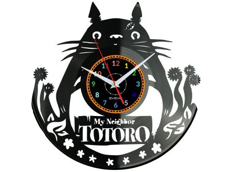 My Neighbor Totoro Zegar Ścienny Płyta Winylowa Nowoczesny Dekoracyjny Na Prezent Urodziny