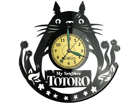 My Neighbor Totoro Zegar Ścienny Płyta Winylowa Nowoczesny Dekoracyjny Na Prezent Urodziny