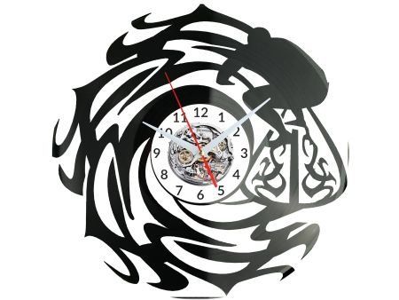 Surfing ZEGAR ŚCIENNY DEKORACYJNY NOWOCZESNY PŁYTA WINYLOWA WINYL NA PREZENT EVEVO EVEVO.PL W0835