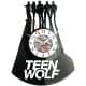 Teen Wolf Zegar Ścienny Płyta Winylowa Nowoczesny Dekoracyjny Na Prezent Urodziny