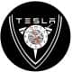 Tesla Zegar Ścienny Płyta Winylowa Nowoczesny Dekoracyjny Na Prezent Urodziny