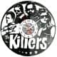 The Killers Zegar Ścienny Płyta Winylowa Nowoczesny Dekoracyjny Na Prezent Urodziny