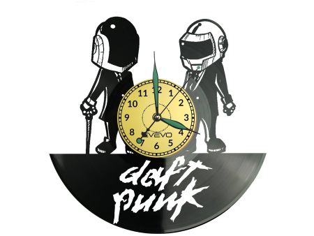 Daft Punk Zegar Ścienny Płyta Winylowa Nowoczesny Dekoracyjny Na Prezent Urodziny