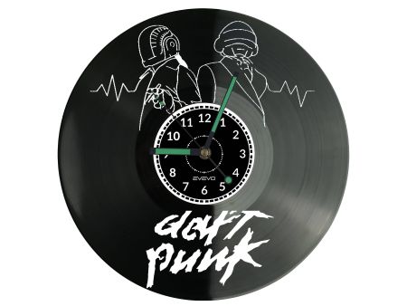 Daft Punk Zegar Ścienny Płyta Winylowa Nowoczesny Dekoracyjny Na Prezent Urodziny