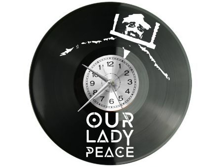 OUR LADY PEACE ZEGAR ŚCIENNY DEKORACYJNY NOWOCZESNY PŁYTA WINYLOWA WINYL NA PREZENT EVEVO EVEVO.PL W1123