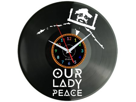 Our Lady Peace Zegar Ścienny Płyta Winylowa Nowoczesny Dekoracyjny Na Prezent Urodziny