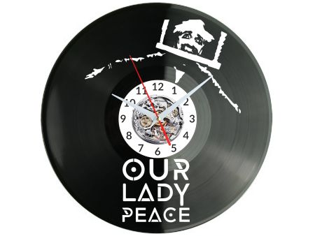 Our Lady Peace Zegar Ścienny Płyta Winylowa Nowoczesny Dekoracyjny Na Prezent Urodziny