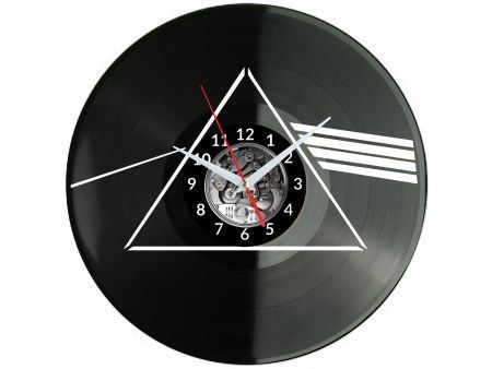 LED ZEPPELIN PRISM ZEGAR ŚCIENNY DEKORACYJNY NOWOCZESNY PŁYTA WINYLOWA WINYL NA PREZENT EVEVO EVEVO.PL W1127