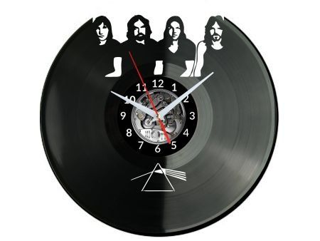 LED ZEPPELIN ZEGAR ŚCIENNY DEKORACYJNY NOWOCZESNY PŁYTA WINYLOWA WINYL NA PREZENT EVEVO EVEVO.PL W1128