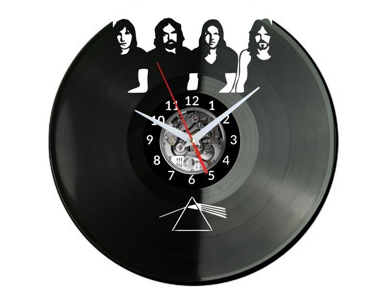 LED ZEPPELIN ZEGAR ŚCIENNY DEKORACYJNY NOWOCZESNY PŁYTA WINYLOWA WINYL NA PREZENT EVEVO EVEVO.PL W1128