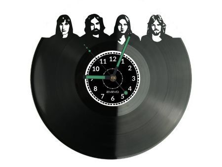 LED ZEPPELIN ZEGAR ŚCIENNY DEKORACYJNY NOWOCZESNY PŁYTA WINYLOWA WINYL NA PREZENT EVEVO EVEVO.PL W1129