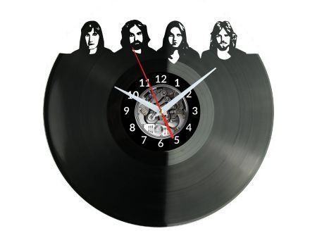 LED ZEPPELIN ZEGAR ŚCIENNY DEKORACYJNY NOWOCZESNY PŁYTA WINYLOWA WINYL NA PREZENT EVEVO EVEVO.PL W1129