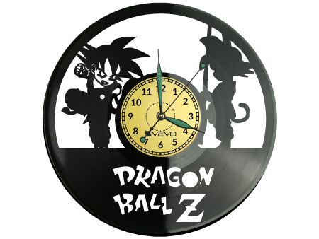 DRAGON BALL ZEGAR ŚCIENNY DEKORACYJNY NOWOCZESNY PŁYTA WINYLOWA WINYL NA PREZENT EVEVO EVEVO.PL W1210